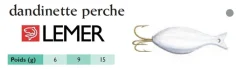 LEMER Plombs / Bombettes / Buldos / Flotteurs|Leurres Carnassier^Dandinette perche hameçon triple