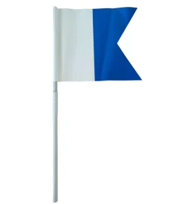 2BFREE Drapeau pour Bouée d'apnée Pavillon Alpha Bleu