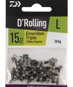 DAIWA Accessoires|Accessoires De Montage Surfcasting^Emerillon Triple Baril