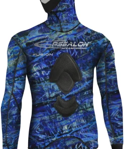 EPSEALON Combinaison Chasse Sous-Marine^Ensemble de combinaison BLUE Fusion Camo 1.5mm