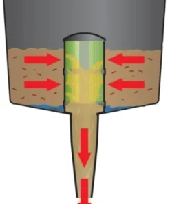 PLASTIMO Entonnoir avec filtre séparateur