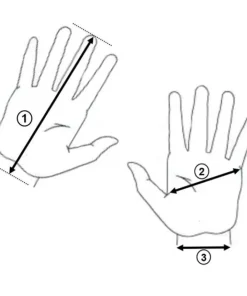 PATHOS Gants^Gants Amara Medi Camu - 1.5 mm