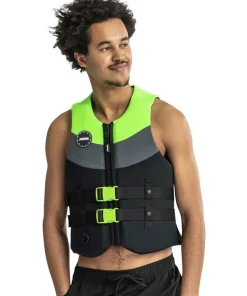 JOBE Gilet Et Veste|Gilet De Sauvetage^Gilet de flottaison néoprène homme Vert citron