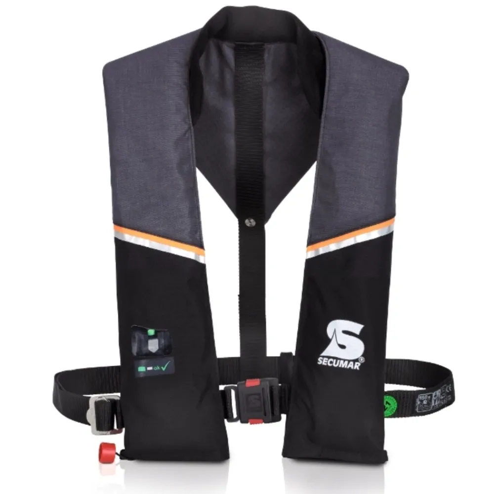 SECUMAR Gilet De Sauvetage^Gilet de sauvetage Automatique Ultra 170 165N Noir