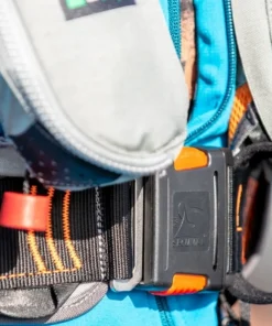 SECUMAR Gilet de sauvetage Automatique Survival 220N Bleu clair + harnais| Gilet De Sauvetage