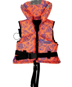 LALIZAS Gilet de sauvetage enfant 100N Orange Fluo Aquatique
