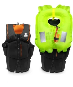 SECUMAR Gilet De Sauvetage^Gilet de sauvetage Manuel Furio 160N Noir
