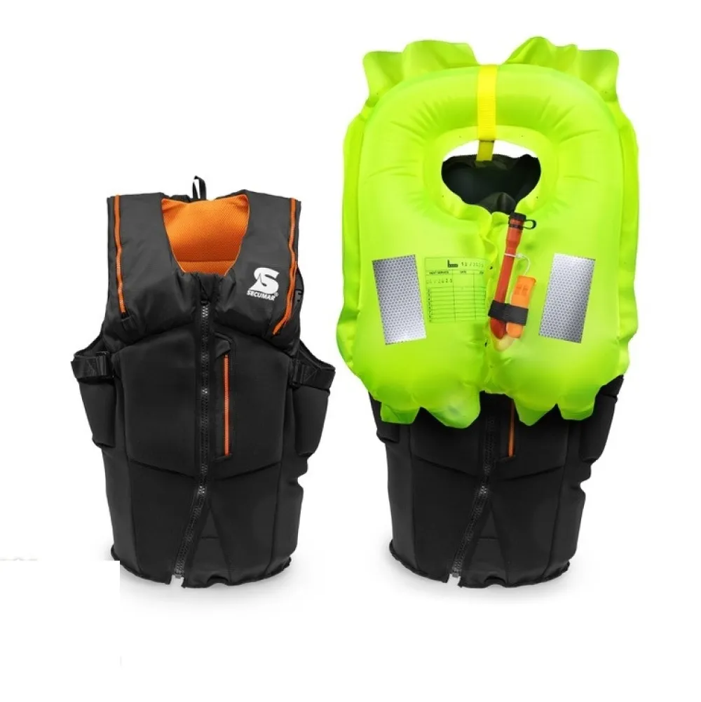 SECUMAR Gilet De Sauvetage^Gilet de sauvetage Manuel Furio 160N Noir