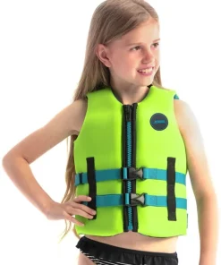 JOBE Spécial Enfant^Gilet enfant ados neoprene 50N | Vert Citron
