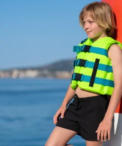 Enfant JOBE Gilet enfant ados Nylon 50N Vert citron