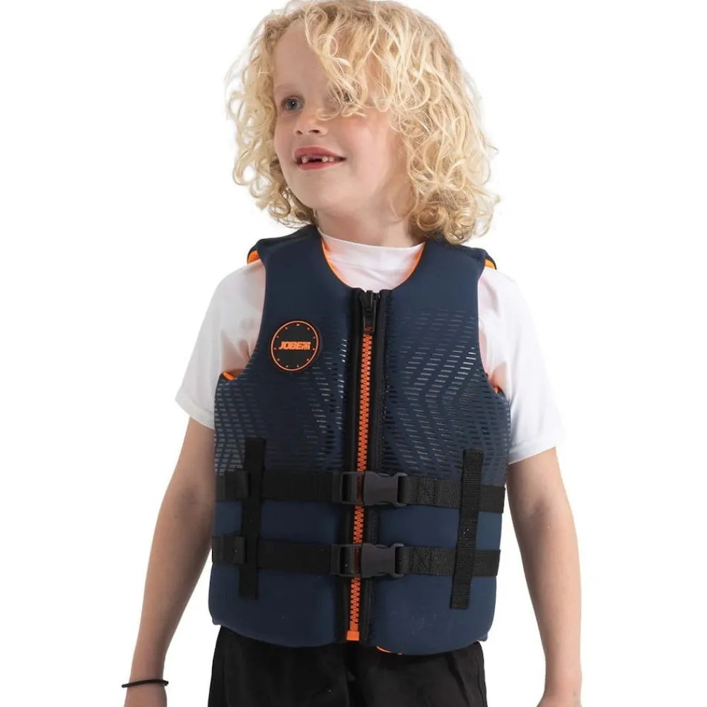 Enfant JOBE Gilet enfant ados Youth neoprene 50N Bleu Nuit