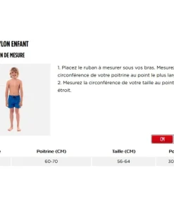 JOBE Gilet enfant nylon 50N 30-40kg | Bleu