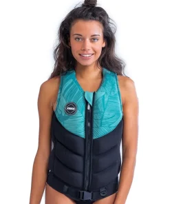 JOBE Gilet femme Fragment | Sarcelle