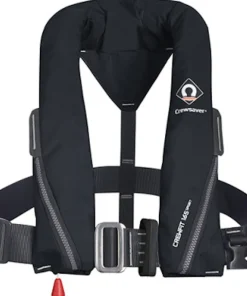 CREWSAVER Gilet De Sauvetage^Gilet gonflable Crewfit Sport 165N automatique noir + harnais