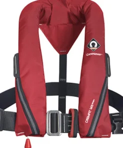 CREWSAVER Gilet gonflable Crewfit 165N Manuel Rouge + Harnais