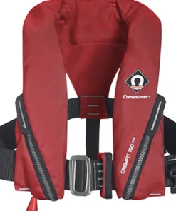 CREWSAVER Gilet De Sauvetage^Gilet gonflable Crewfit 150N Junior automatique rouge + harnais