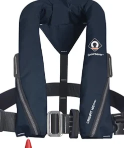 CREWSAVER Gilet De Sauvetage^Gilet gonflable Crewfit Sport 165N automatique bleu + harnais