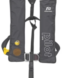PLASTIMO Gilet De Sauvetage^Gilet gonflable Pilot 275N hydrostatique noir + harnais