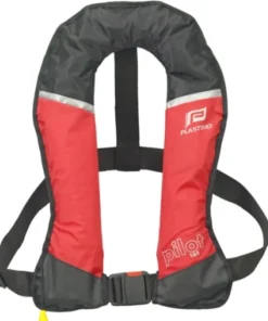 PLASTIMO Gilet gonflable Pilot 165N automatique rouge| Gilet De Sauvetage