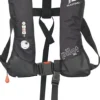 PLASTIMO Gilet gonflable Pilot 165N hydro Hammar noir + harnais| Gilet De Sauvetage