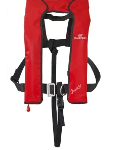 PLASTIMO Gilet De Sauvetage^Gilet gonflable Quickfit 150N manuel rouge + harnais