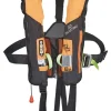 PLASTIMO Gilet gonflable SL 180N Pro-Sensor orange + harnais| Gilet De Sauvetage
