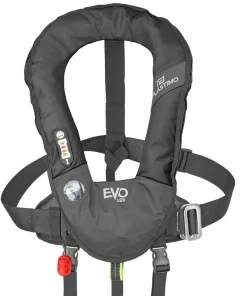 PLASTIMO Gilet De Sauvetage^Gilet gonflable Evo 165N automatique pro sensor noir + harnais