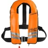 PLASTIMO Gilet gonflable Pilot pro 180 Automatique Pro sensor Orange sans Harnais