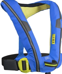 SPINLOCK Gilet gonflable Deckvest CENTO Junior 150 N Automatique Bleu pacifique