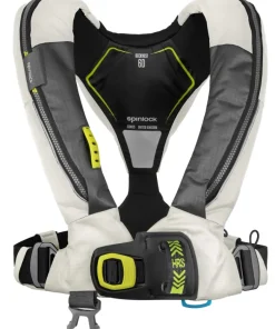 SPINLOCK Gilet gonflable 6D Deckvest 170 N Automatique Blanc Tropic + Harnais