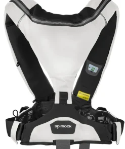 SPINLOCK Gilet gonflable 6D Deckvest 170 N Automatique Blanc Tropic + Harnais