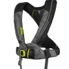SPINLOCK Gilet gonflable 6D Deckvest 275 N Automatique Noir + Harnais