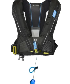 SPINLOCK Gilet De Sauvetage^Gilet gonflable Vito hydrostatique Hammar 170N Noir + Harnais