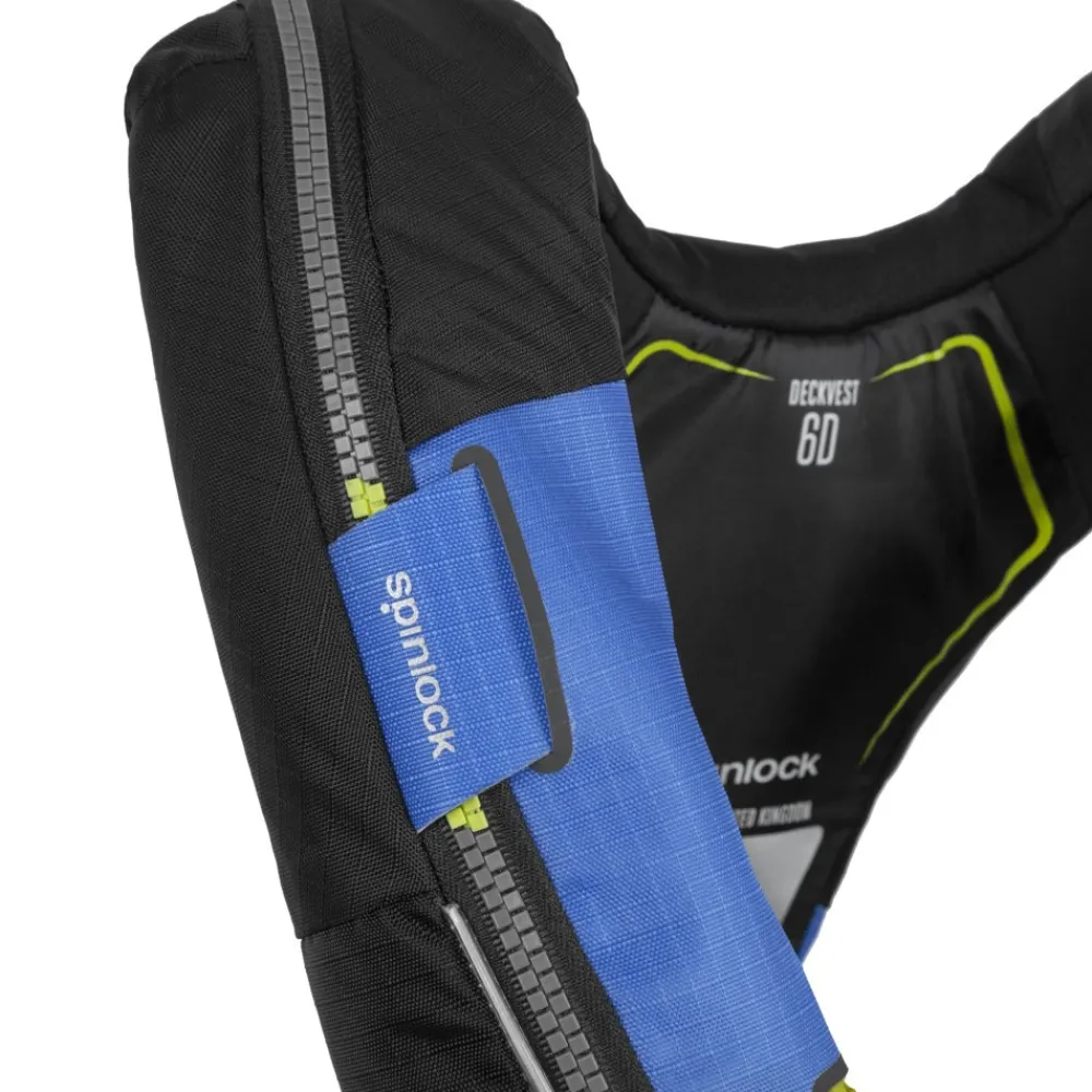 SPINLOCK Gilet gonflable 6D Deckvest 170 N Automatique Bleu Pacific