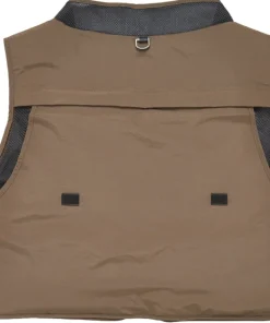 PIERRE SEMPé Gilet microfibre Flow Marron