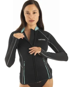 SEAC SUB Lycra & Rash Guard|Complément Néoprène^Gilet plongée Lover Femme - 2 mm