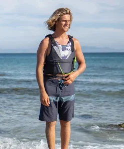 AZTRON Gilet Canoë-Kayak|Gilet Kayak^Gilet sauvetage kayak paddle N-SV 3.0 Homme 50N avec sifflet