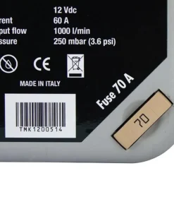 BRAVO Gonfleur électrique Turbo Max Encastrable 12V 3.6PSI / 0.25 Bar