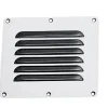 PLASTIMO Ventilation Et Chauffage^Grille aération inox rectangulaire 115 x 130 mm
