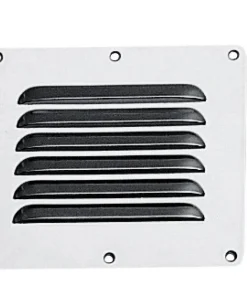 PLASTIMO Ventilation Et Chauffage^Grille aération inox rectangulaire 115 x 130 mm