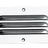PLASTIMO Grille aération inox rectangulaire  65 x 125 mm