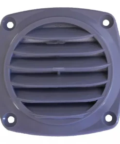 NUOVA RADE Grille d'aeration Grise 8.2 X 8.2 cm