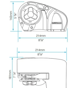 LEWMAR Guindeaux^Guindeau électrique horizontal Pro Sport 550