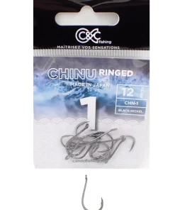 C&C FISHING Hameçon Simple Chinu Ringed