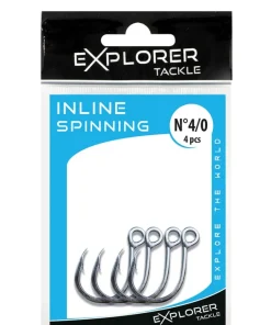 EXPLORER TACKLE Hameçon simple Inline Spinning Hook