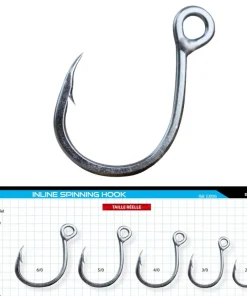 EXPLORER TACKLE Hameçon simple Inline Spinning Hook