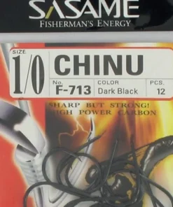 SASAME Hameçons|Hameçons Surfcasting^Hameçon Simple Chinu Dark Black Hook