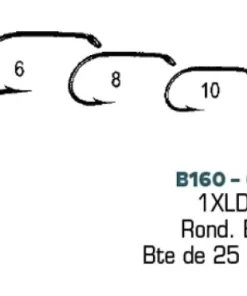 KAMASAN Hameçons B160 - Boite de 25