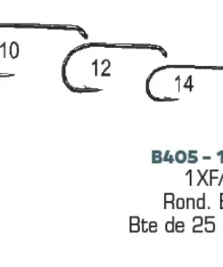 KAMASAN Hameçons B405 - Boite de 1000