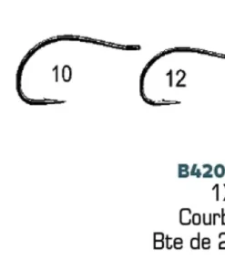 KAMASAN Hameçon Mouche^Hameçons B420 - Boite de 1000